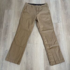 Gap Mens Khaki Pants Size 34 X 34 Tan 100% Cotton Casual Office Minimalist